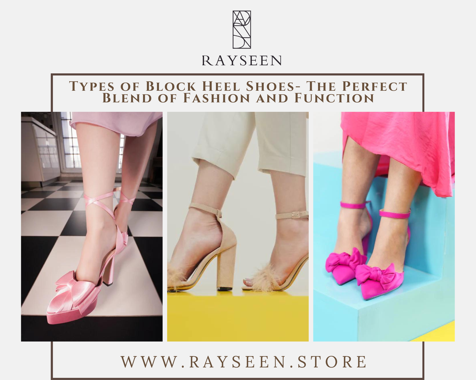 Types of Block Heel Shoes- The Perfect Blend of Fashion and Function