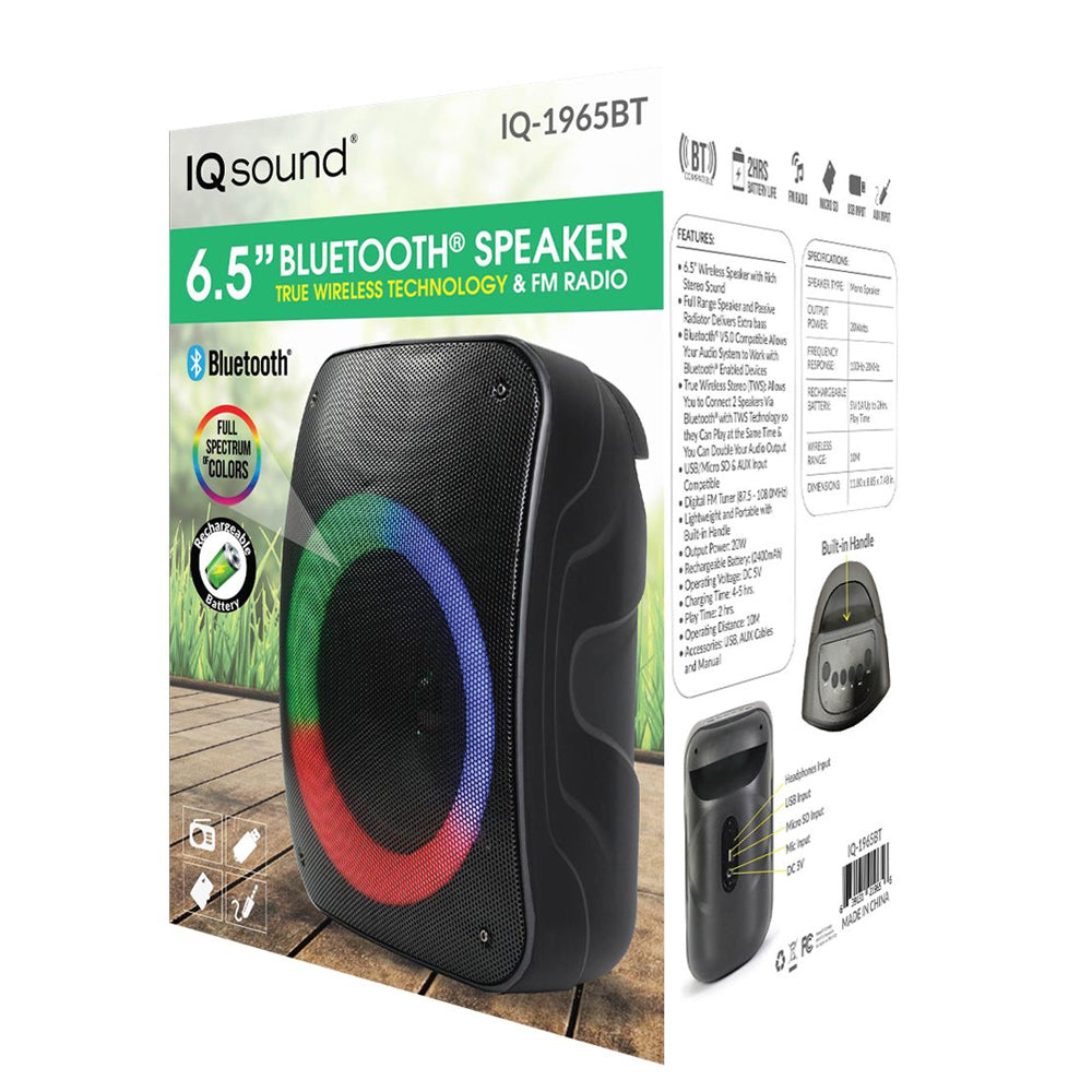 Melancholie vier keer roekeloos 6.5” Bluetooth® Speaker with True Wireless Technology – Supersonic Inc