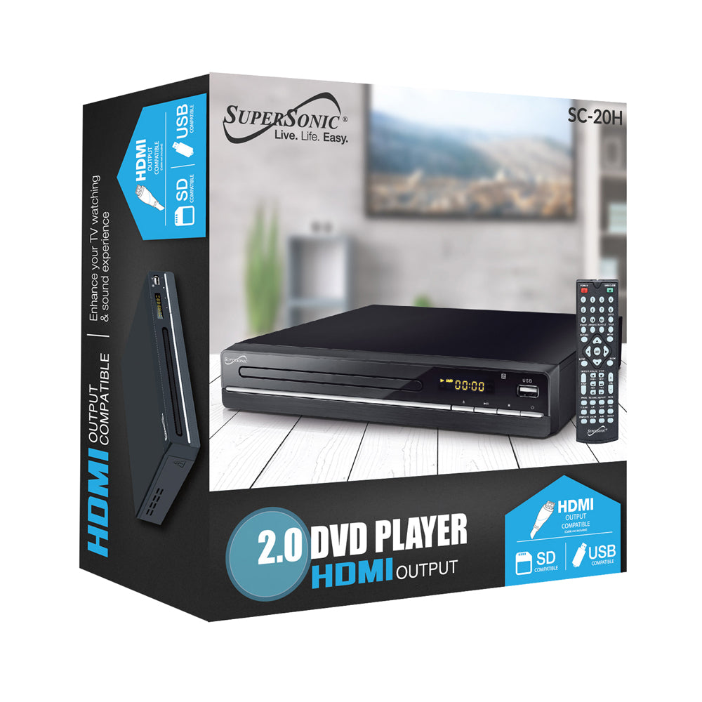 ammunition program mandig 2.0 Channel DVD Player with HDMI Output – Supersonic Inc
