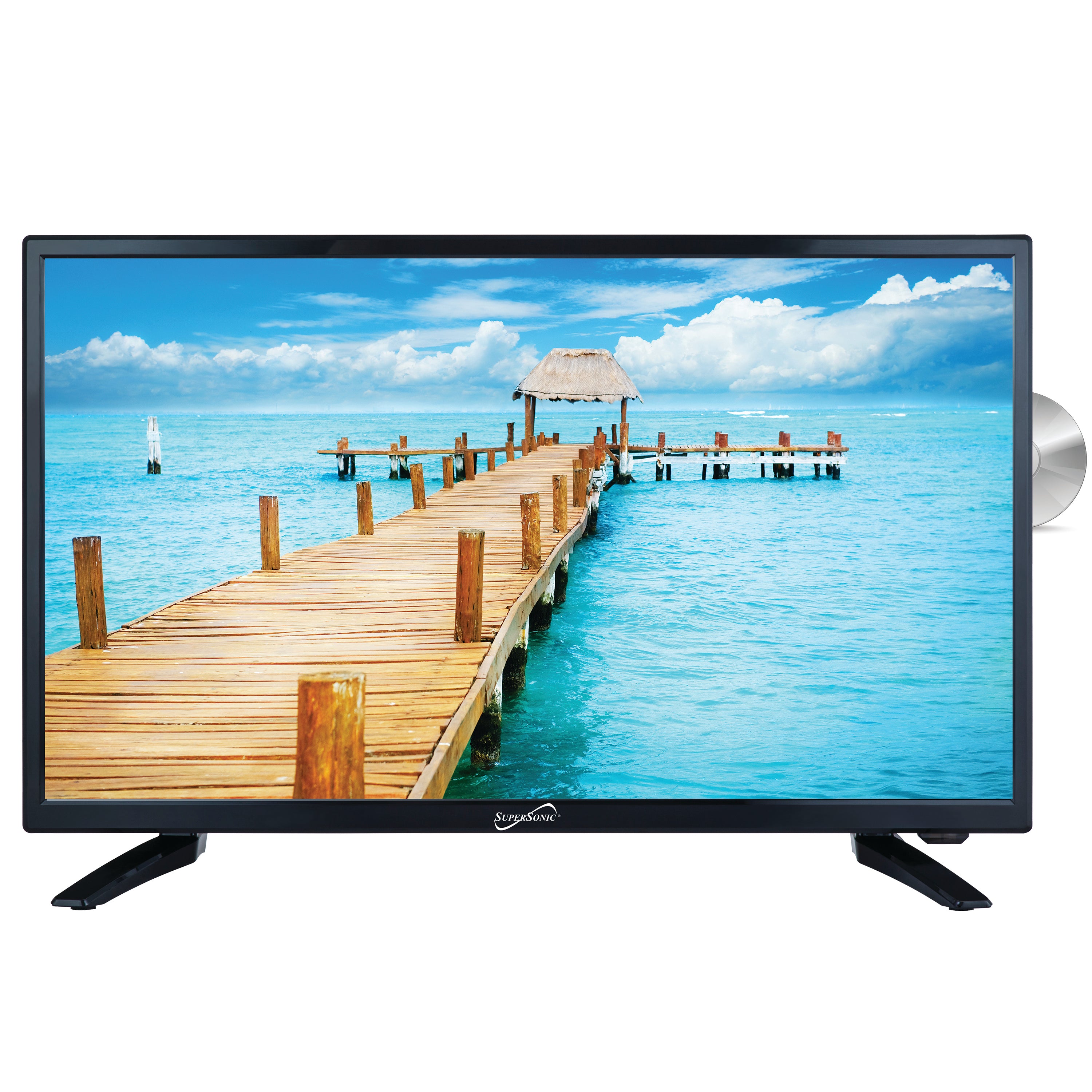 Ud over Mere gå 24” Widescreen LED HDTV with DVD – Supersonic Inc