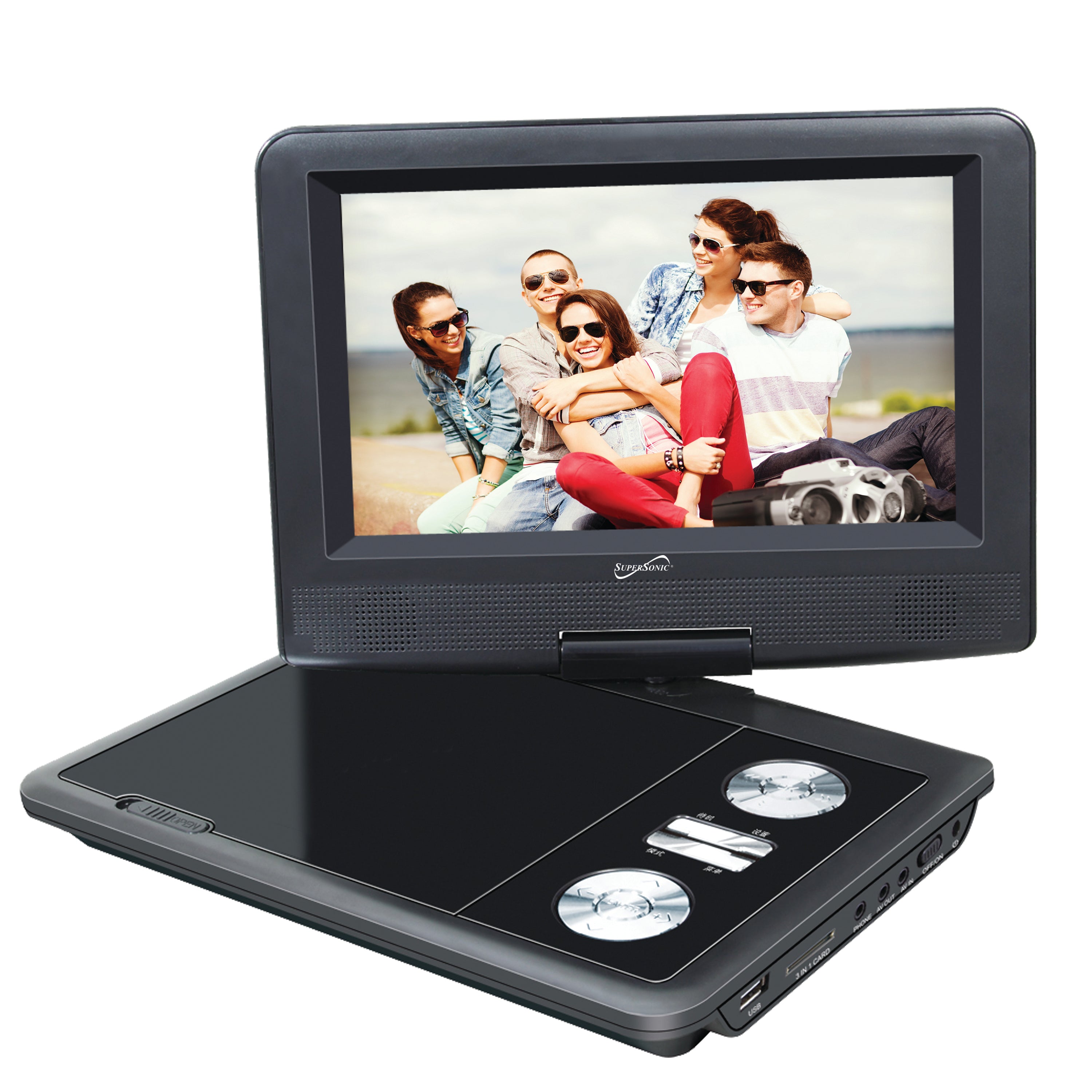 12” PORTABLE LED TV – Supersonic Inc