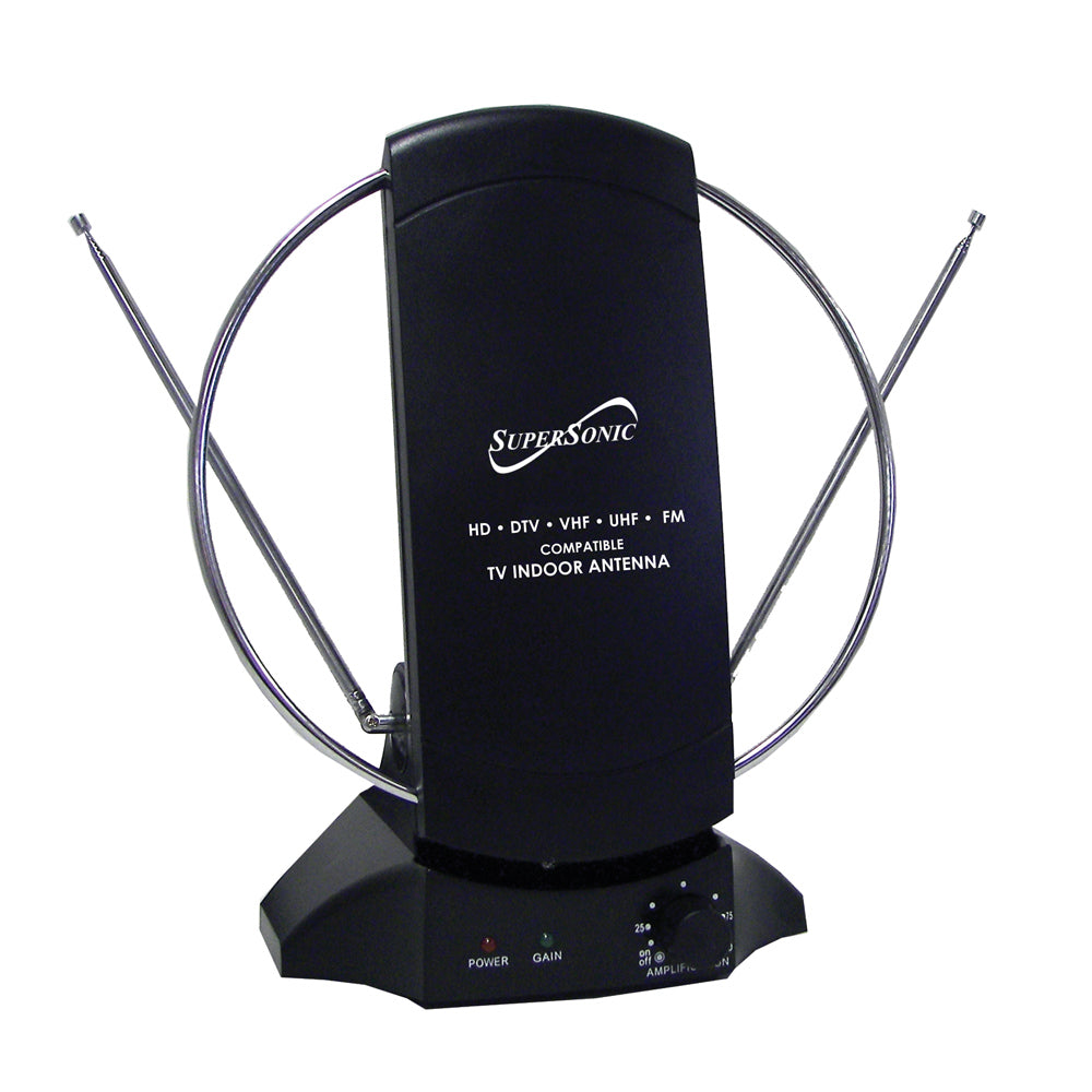 HDTV Digital Amplified Indoor Antenna Supersonic Inc