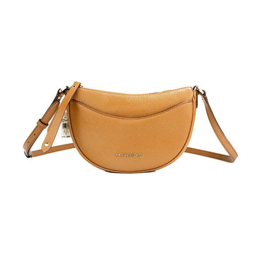 Michael Kors Mercer Medium Sherbet Pebble Leather Messenger Crossbody Bag  Purse