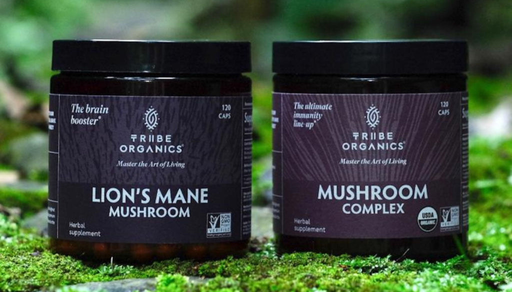 Tribe Organics Lion's Mane and Mushroom Complex bottle