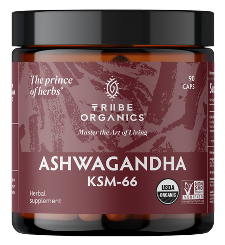 ashwagandha ksm-66 - tribe organics