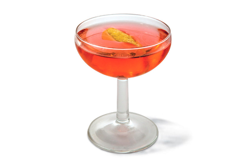 Rhubarb Vesper Martini