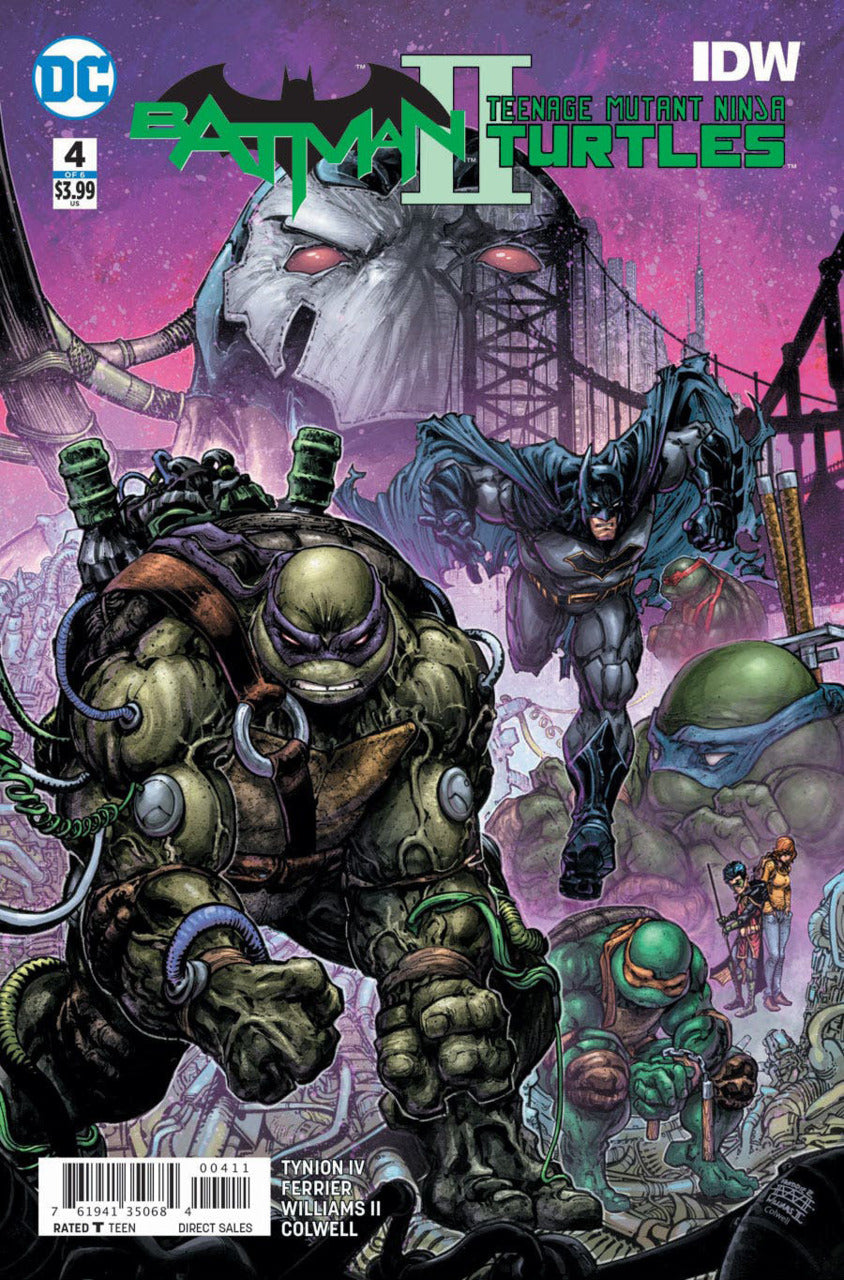 Batman Teenage Mutant Ninja Turtles II #4 A Cover – The Hall of Comics
