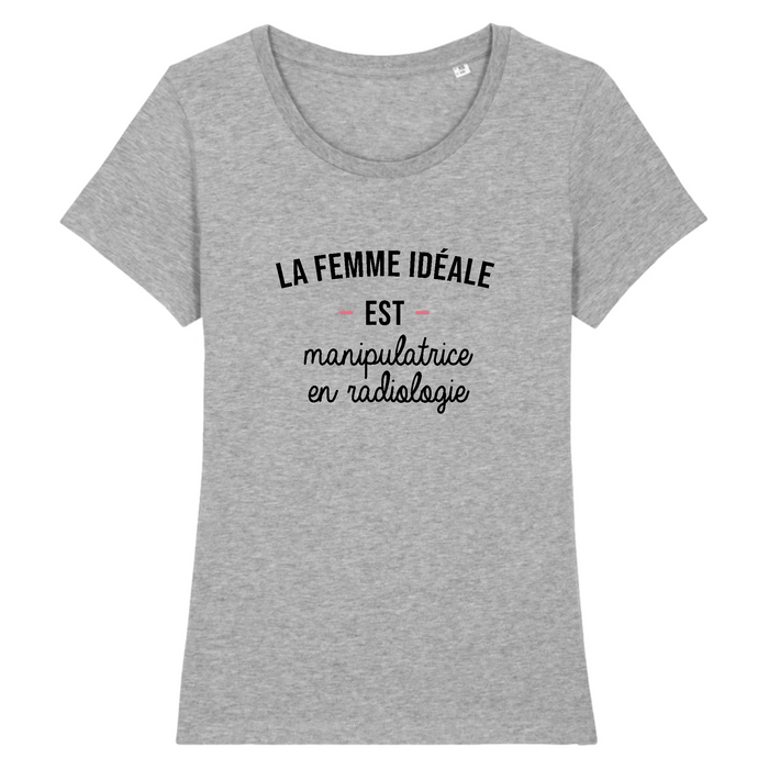 Parfaite Aide-soignante - T-shirt femme cadeau humour - Coton bio