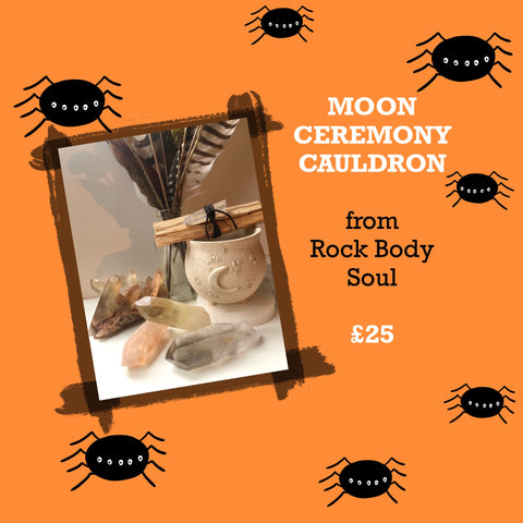 Moon Ceremony Cauldron Rock Body Soul