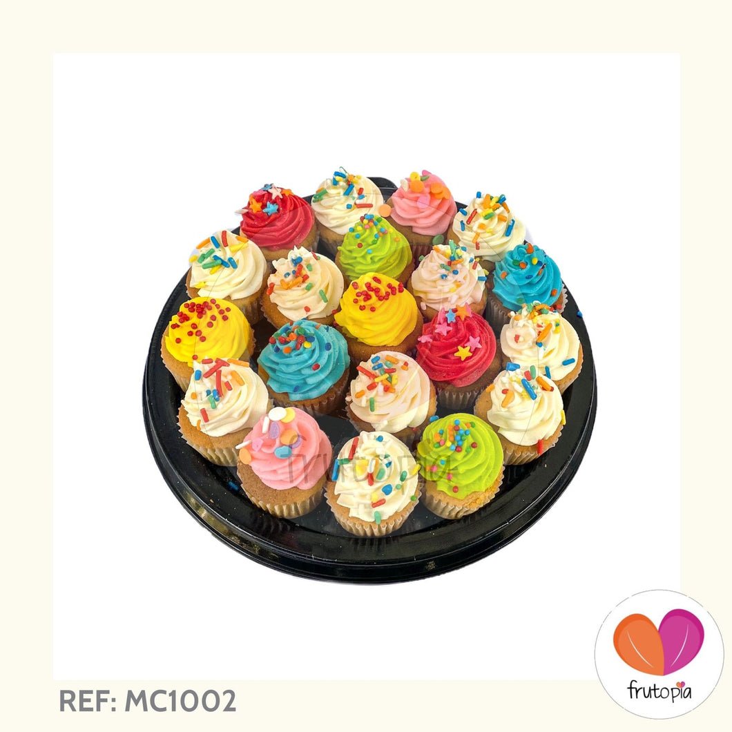 Minicupcakes SENCILLOS REF: MC1002 – Frutopiadetalles