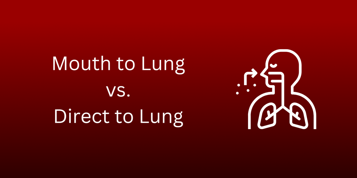 Mouth To Lung Vs Direct To Lung Vaping — Touch Of Vape