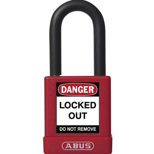 ABUS 74/40 Nylon Protected Safety Lockout Padlock - AbusLocks.com product image