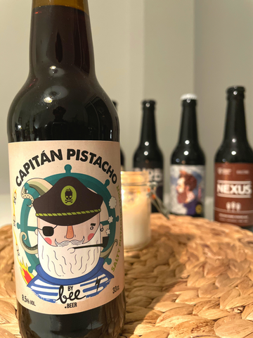 Bee Beer Capitán Pistacho Stout 33cl