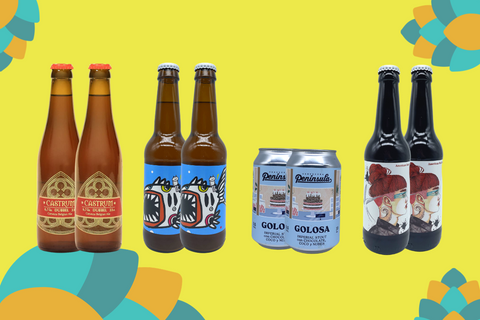 Pack Experiencia Cervecera: Cata Online + 8 cervezas 