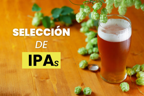 Selección de cervezas India Pale Ale