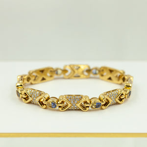 Vintage 14K Yellow Gold Charm Bracelet – Showplace