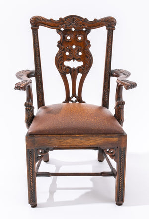 American Rococo Revival Style Wooden Chairs, 4 – Showplace