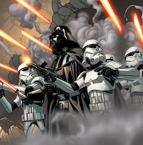 stormtroopers with darth vader