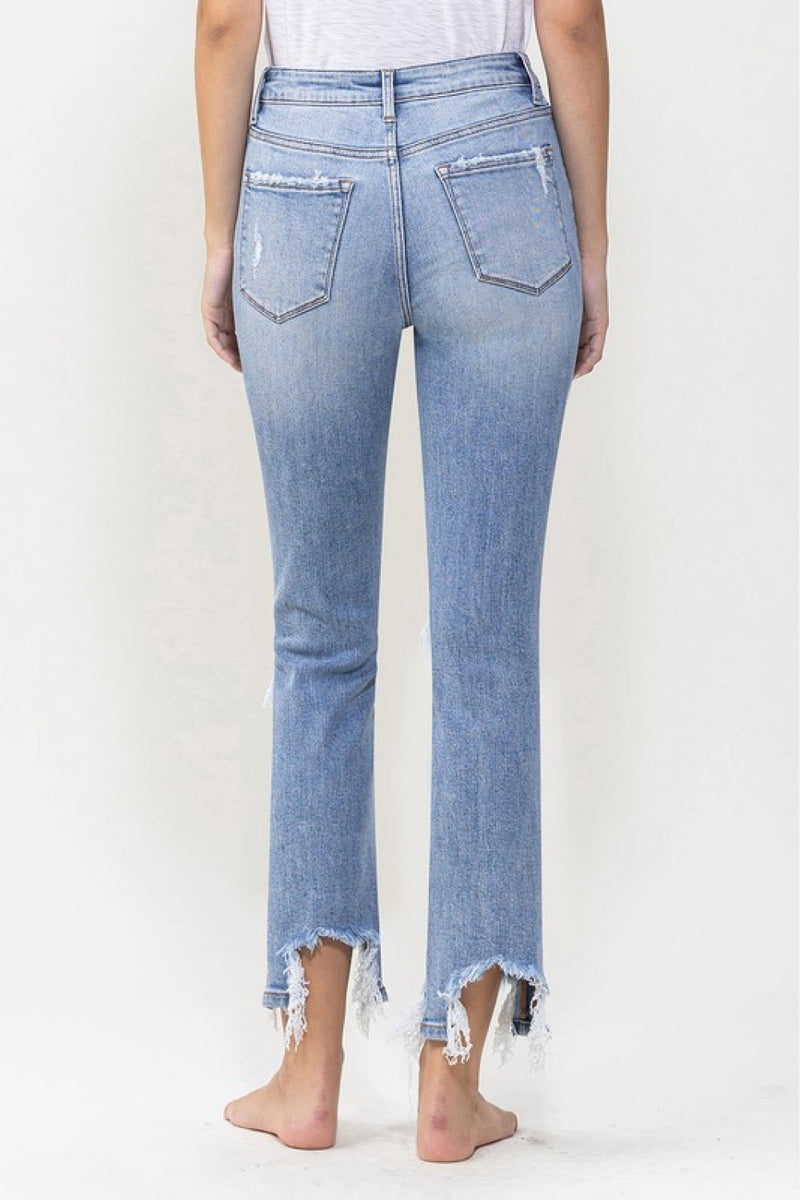 Lovervet Full Size Courtney Super High Rise Kick Flare Jeans | Rumor ...