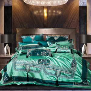 brocade duvet cover