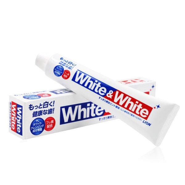 狮王 White＆White 特效酵素美白牙膏 150g