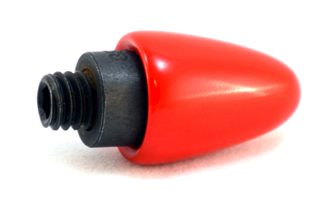 Bullet Tip - 3 working diameter - Steel coated in hard red ...