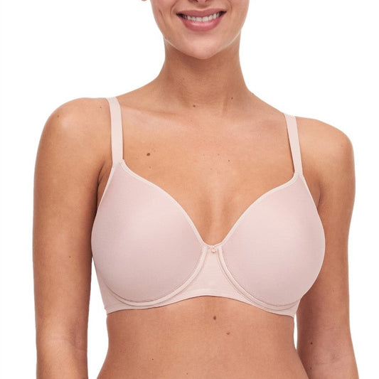 Chantelle Alto Half Cup Memory Foam TShirt Bra: Black - Chantilly Online