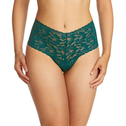 Hanky Panky 9K1926X Plus Size Signature Retro Lace Thong - Chai