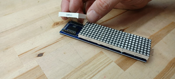 Pulling out an LED Display