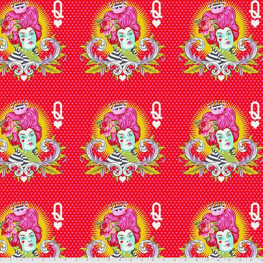 Curiouser & Curiouser - Red Queen Wonder Fabric