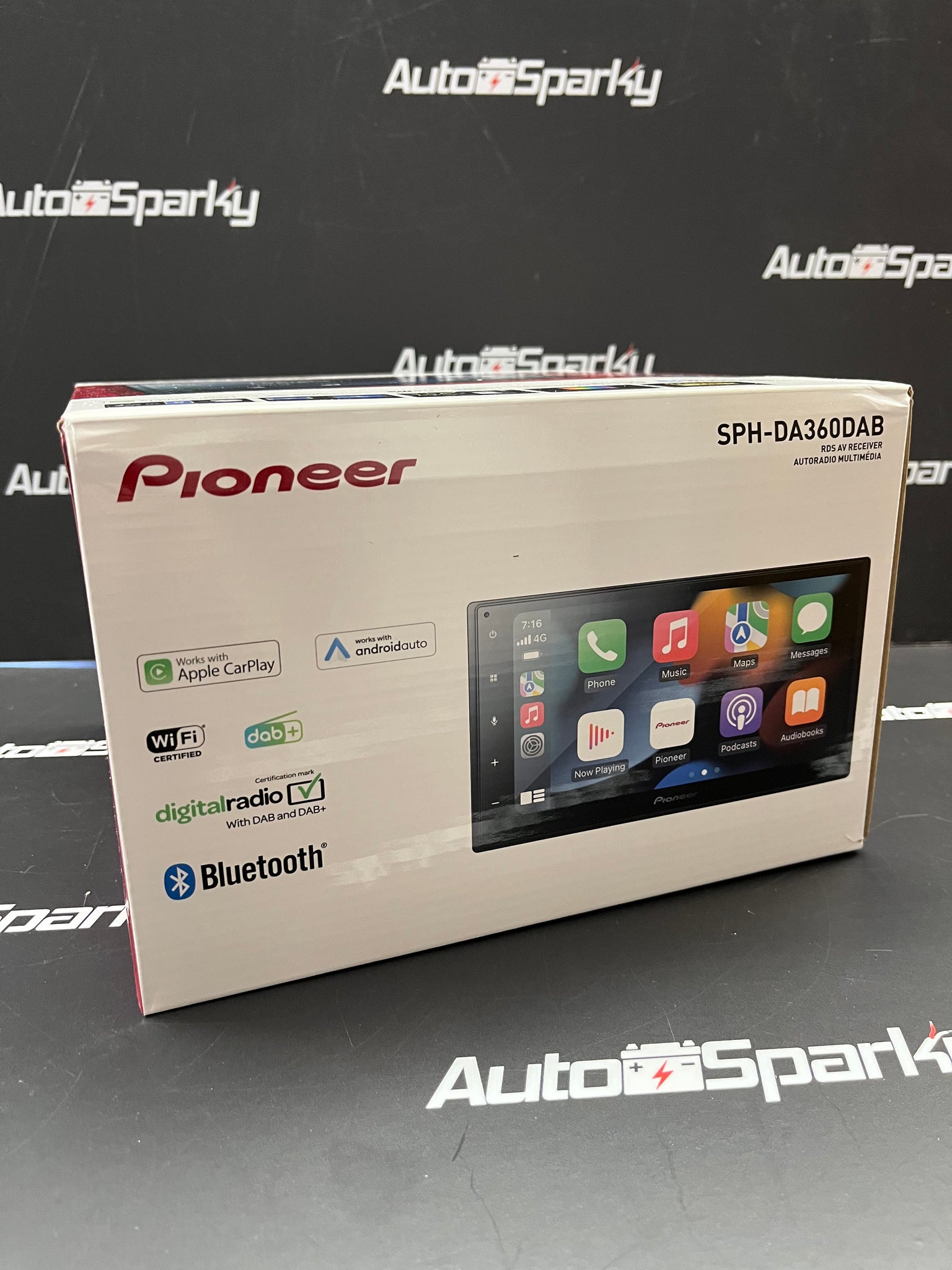 onduidelijk ergens Paradox Pioneer SPH-DA360DAB WIRELESS CARPLAY & WIRELESS ANDROID AUTO Touchscr –  Auto Sparky