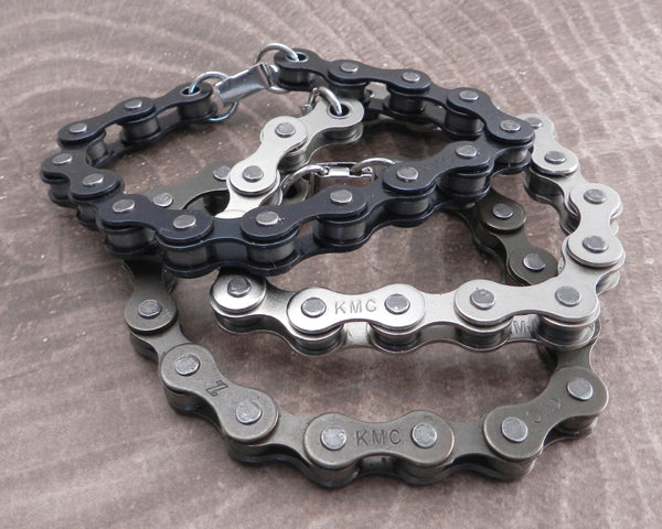 black bicycle chain