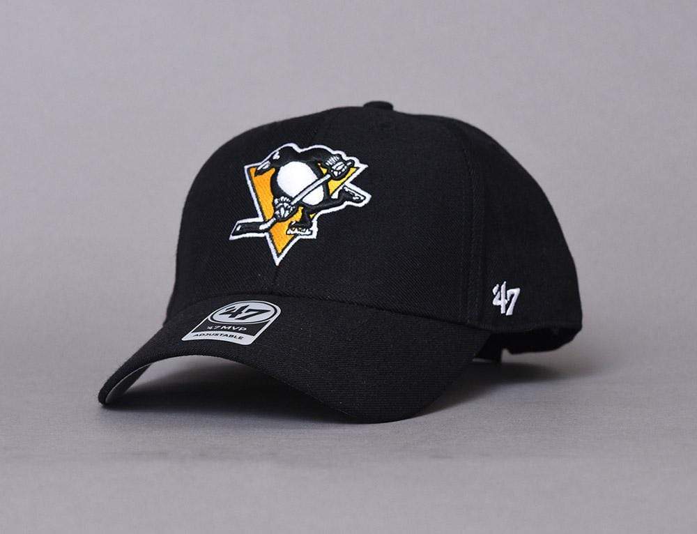 Cap Adjustable 47 MVP Pittsburgh Penguins Black 47 Adjustable Cap Cap / Black / One Size