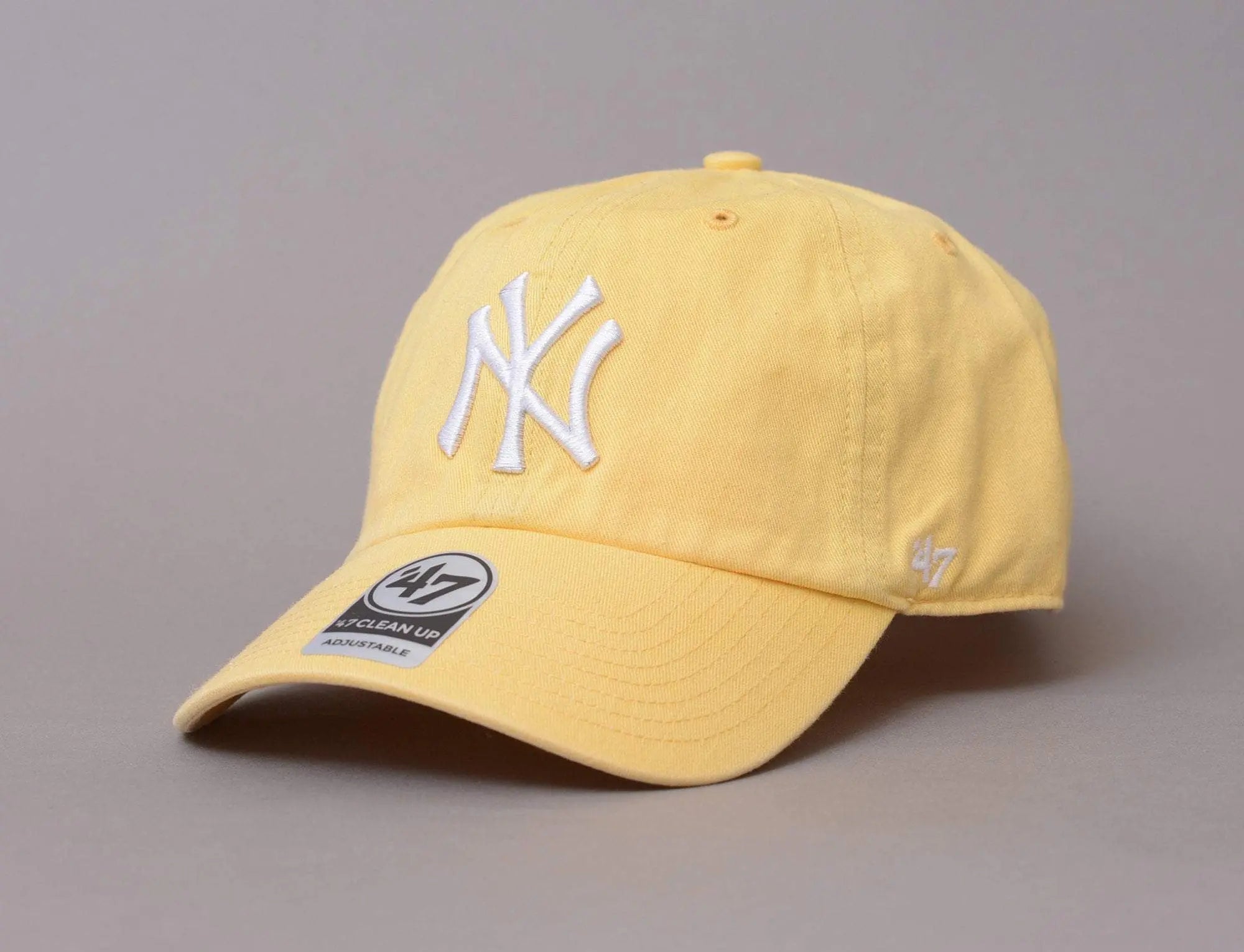 Cap Adjustable 47 Clean Up NY Yankees Maize Yellow 47 Adjustable Cap Cap / Yellow / One Size