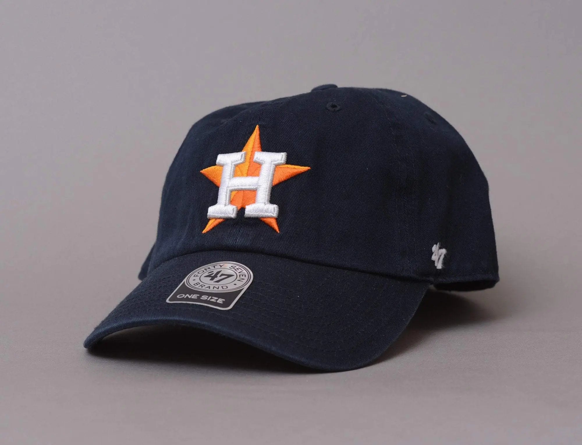 Cap Adjustable 47 Clean Up Houston Astros Navy 47 Adjustable Cap Cap / Blue / One Size