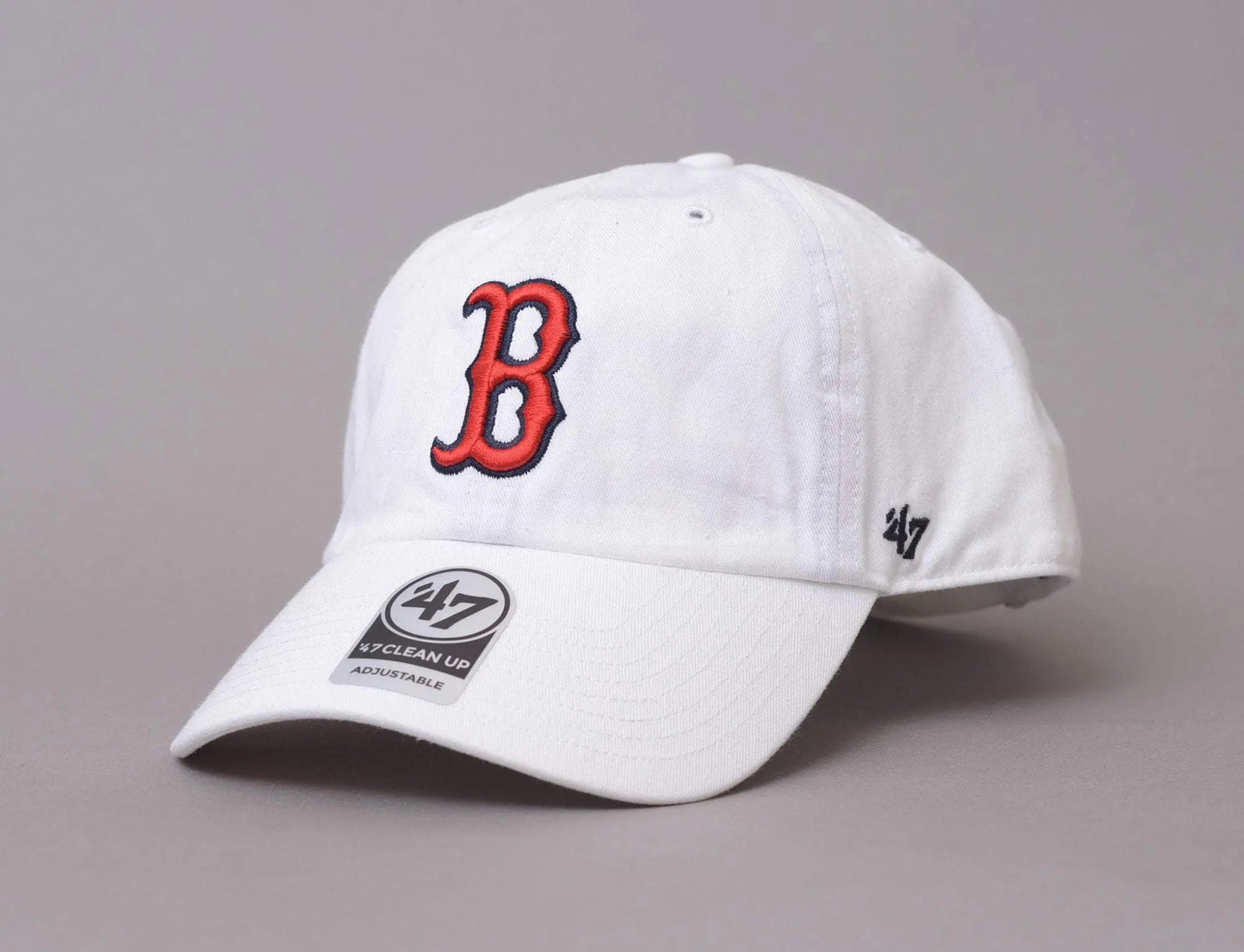 Cap Adjustable 47 Clean Up Boston Red Sox White 47 Adjustable Cap Cap / White / One Size