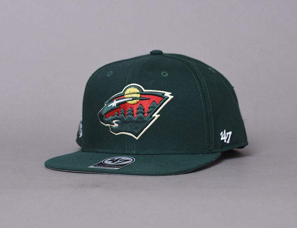 Cap Snapback 47 Sure Shot Minnesota Wild 47 Snapback Cap / Green / One Size