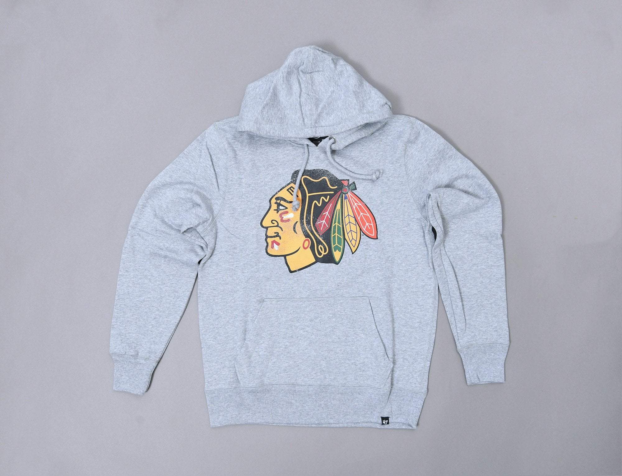 Clothing Hoodie 47 Knockaround Headline Pullover Hoodie Chicago Blackhawks 47