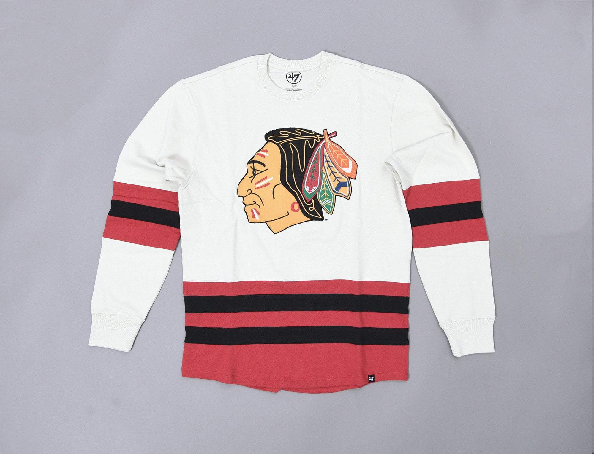 Clothing Sweater 47 Center Ice Crew Sweat Chicago Blackhawks 47