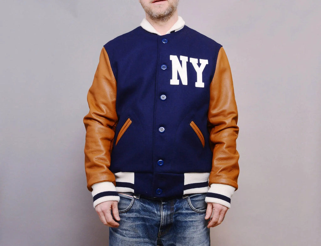 new york yankees leather dress jacket