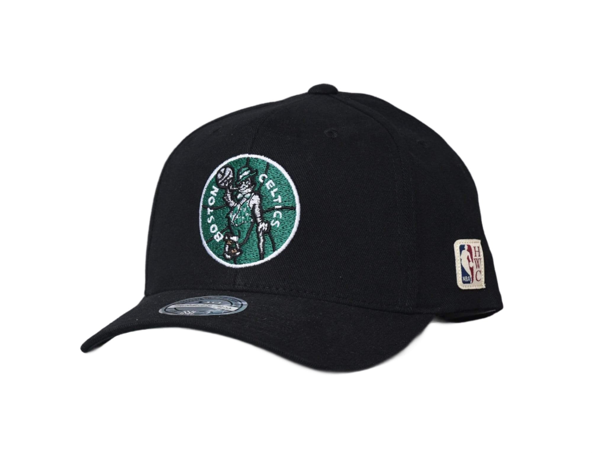 Cap Snapback SNAPBACK CAP BOSTON CELTICS BLACK 110 Mitchell & Ness Snapback Cap / Black / One Size (55-61 cm)