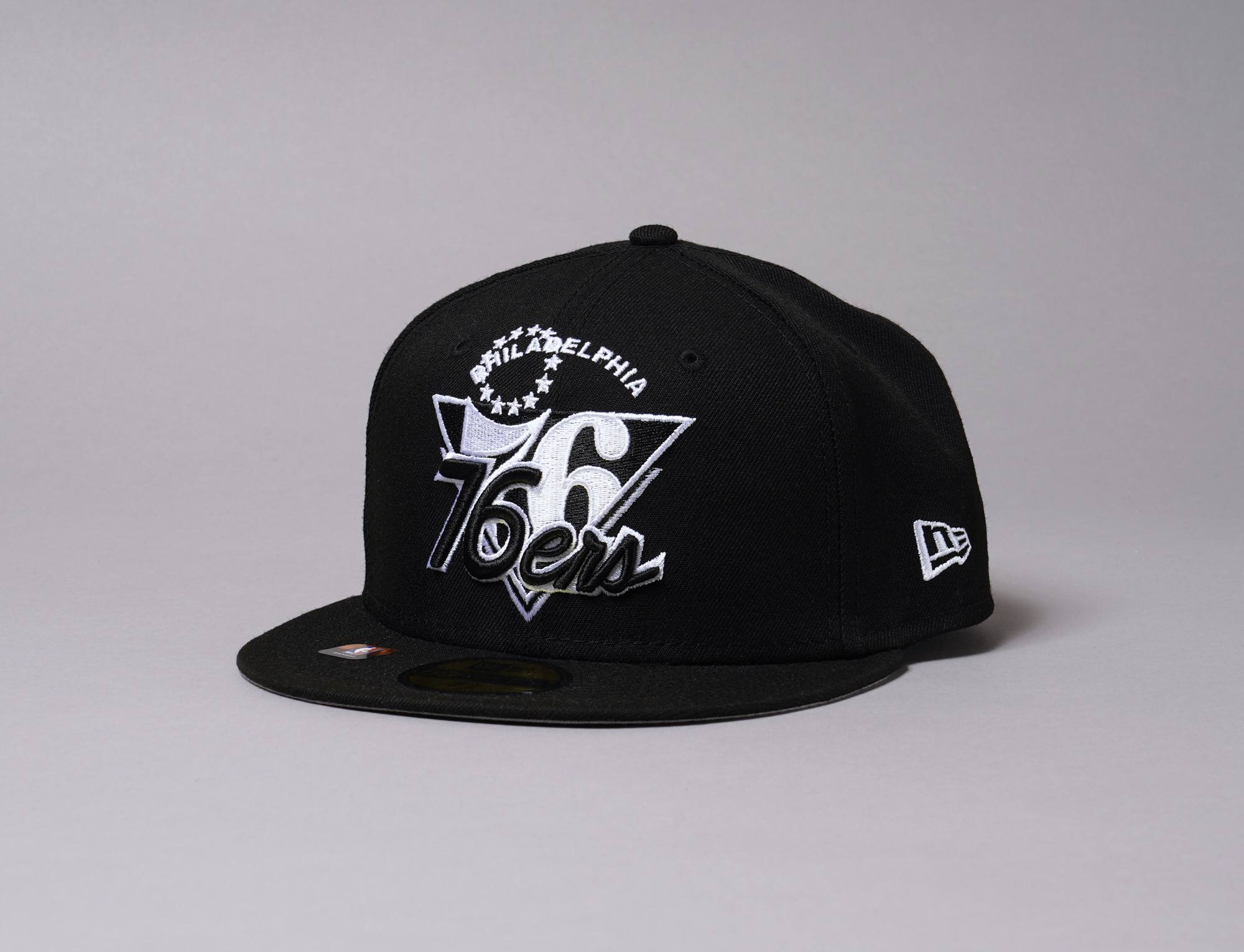 Cap Fitted 59FIFTY NBA 21 Tip Off Philadelphia 76ers Black/White New Era