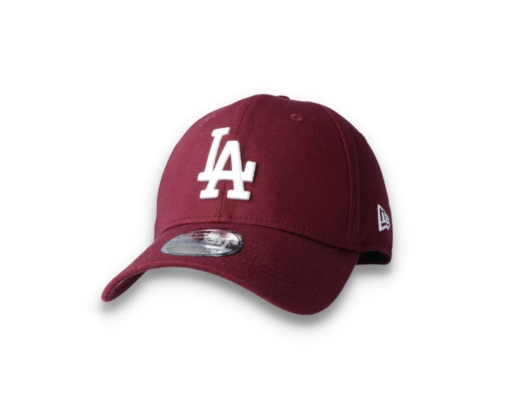 Cap Flexfit 39THIRTY Colour Essential LA Dodgers Maroon/White New Era