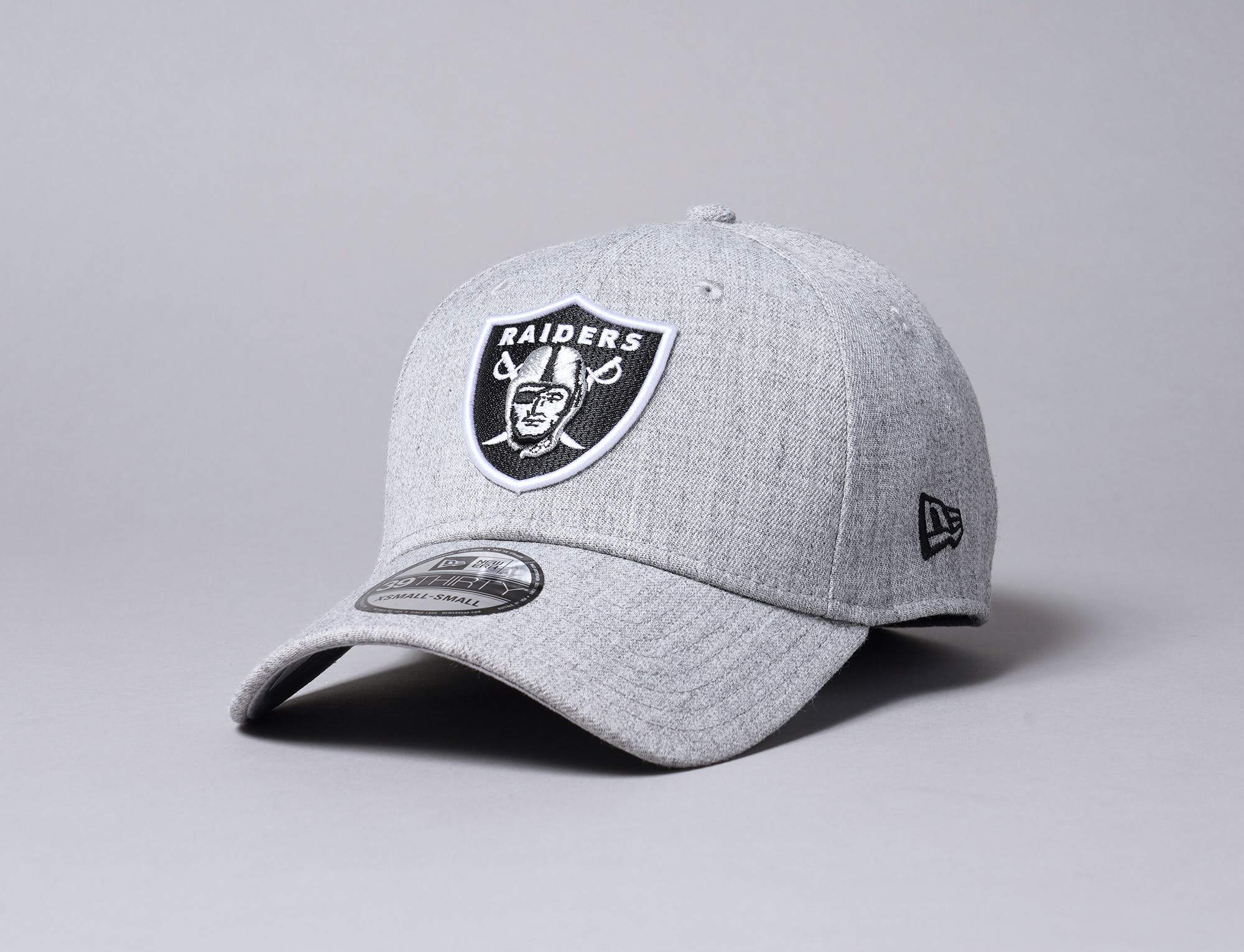 Cap Flexfit 39THIRTY Heather Oakland Raiders Heather Grey New Era