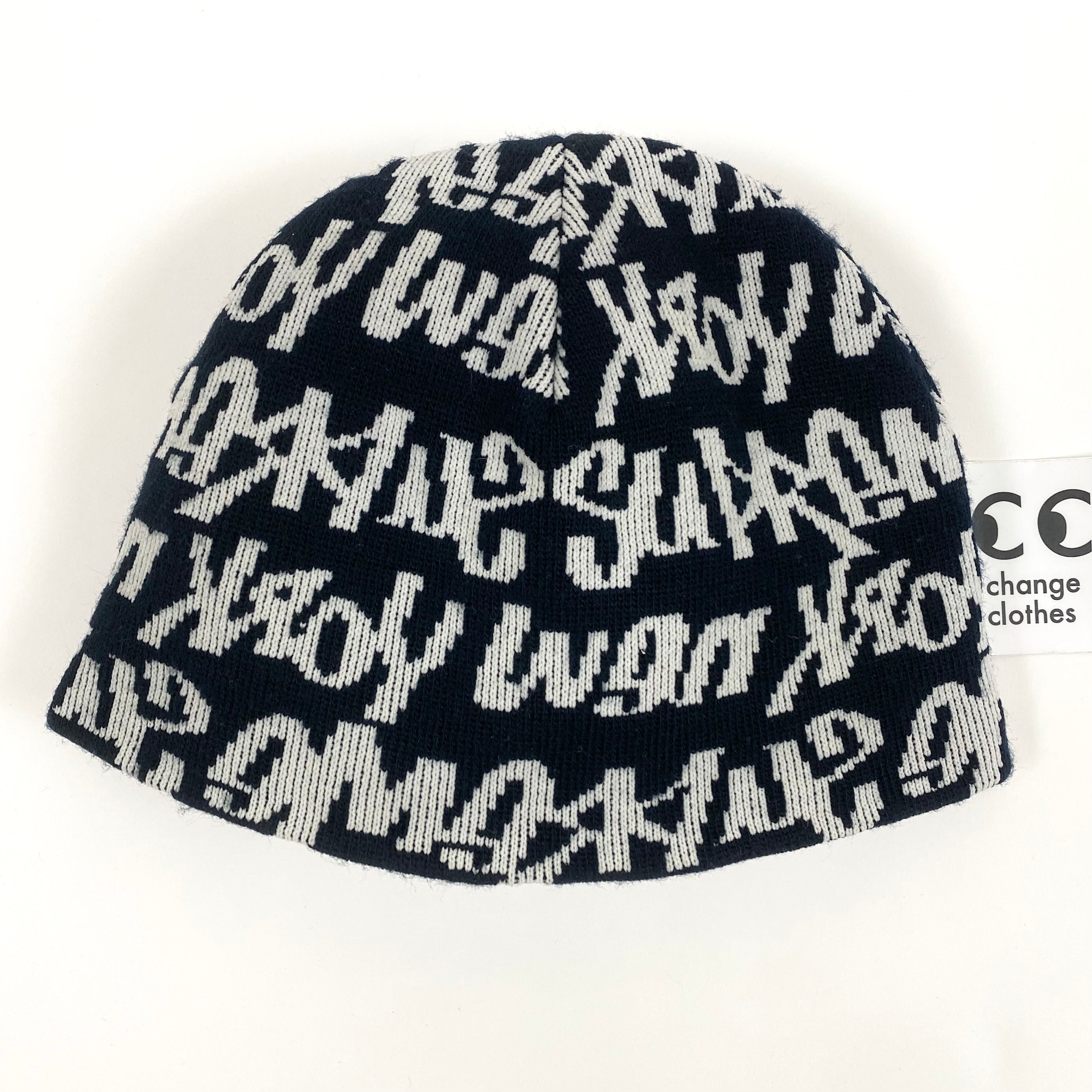 supreme Fat Tip Graffiti Beanie Logo