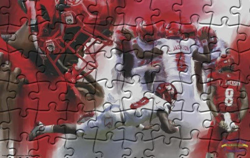Larry Bird vs Larry Bird Jigsaw Puzzle
