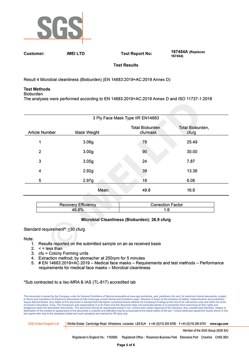 Orpian test results page 5