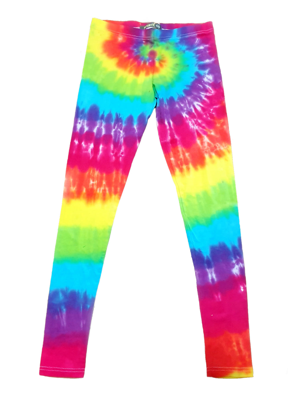 Tie Dye Luna (Horizontal Rainbow) Leggings