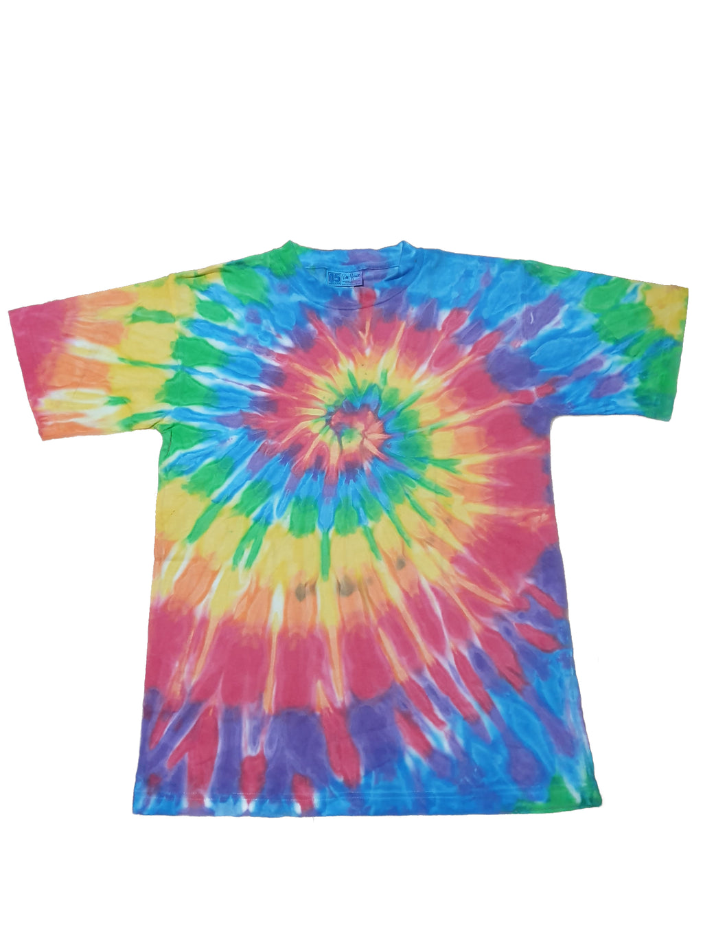  Rainbow Tie Dye Dharma Dye Swirl Iridescent Car Front