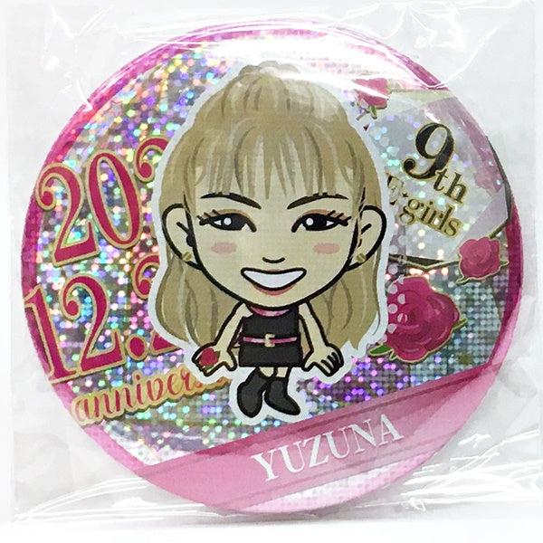 中古/未開封】E-girls 武部柚那 缶バッジ 75ｍｍ 周年オンラインブース